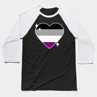 Kawaii Pride Collection - Asexual Baseball T-Shirt